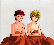 Reinhart and Kircheis as kids