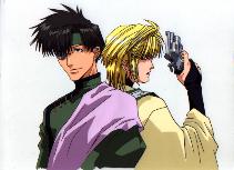 Hakkai and Sanzo reproduction cel